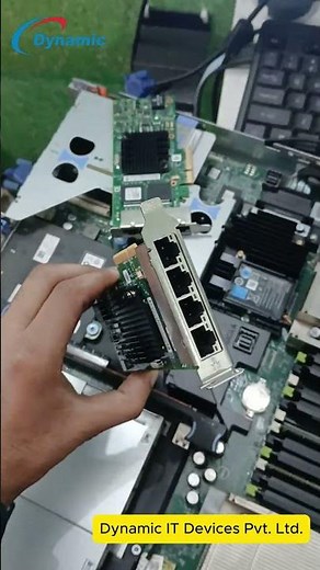 4 Port Gigabit Ethernet NIC Card | Server & Firewall Networking 🔥#shorts