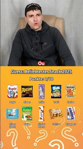 What will be the most popular snack in Germany in 2025? #shorts