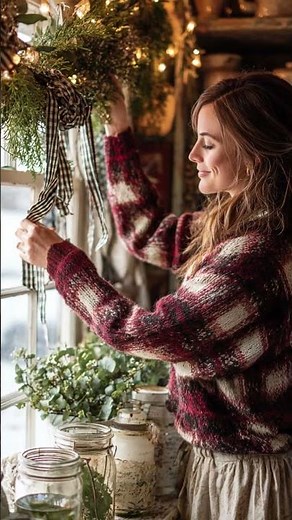💖 Classic Plaid Christmas Cottage Decor Ideas 2025 | Cozy Tartan & Vintage Farmhouse Holiday Style