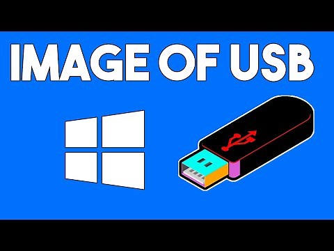 How to Create an Image of Your USB Drive