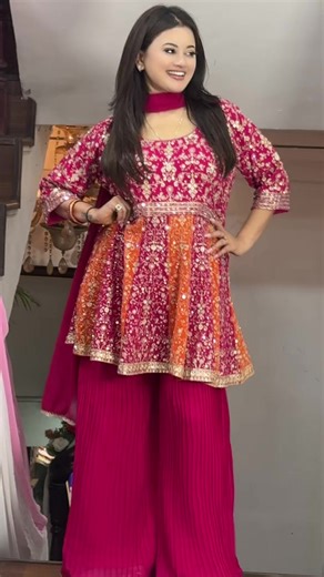 New arrivals premium quality sharara kurtha set delivery all over the world🌍 do message us for more details our contact number 9814357488📞9823357821@anjana kc😘🧿