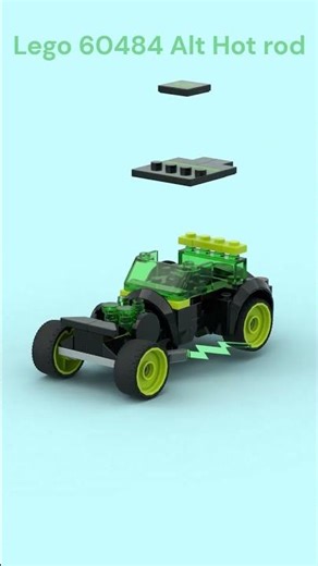 Lego 60484 Hot Rod Building Animation