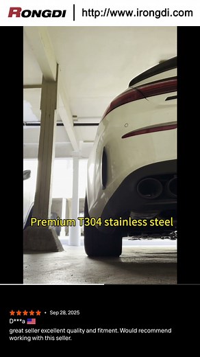 Mercedes-Benz C43 AMG W205 Catback Exhaust Sound Customer Review