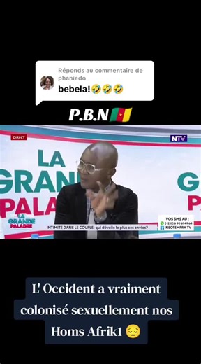 Réponse à @phaniedo G suis entièrement d'accord avec l Hom Sage des Nsa'a 🇨🇲 certains frères africaines sont devenus sentimentals dans la NTOUMA 😤 keooo va doucement lui Aussi fragile kom 1 Frite dans L Huile il obéit...il fo attraper cogner fort les Fems aiment les Salauds (Barbares) 🤪.