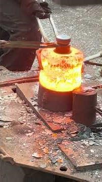 Inside the factory Punching Steel with Forging Power #process #factory #forging #blacksmith #iron