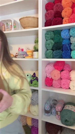 Cozy stitches, cute results 🧶🐮 Watch as crochet expert Annie L. creates her lilac cow using supplies from Blick! Artist: @hooksandheelers Materials: Premier Yarn Parfait Chunky Yarn - Pink Lemonade, Toffee, Cream, Susan Bates Ergonomic Crochet Hook - 4 mm, Tulip Needle Company Stitch Markers - Pink Heart, Essentials By Leisure Arts Craft Eyes w/ Washers, & Poly-Fil Premium Fiber Fill _______________ #fyp #crochet #plushie #yarn