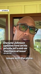 168K views · 2.5K reactions | Dwayne “The Rock” Johnson’s private jet suffered a serious mechanical issue that forced him to make an emergency landing and pull the plug on his trip. | New York Post Lifestyle | Facebook