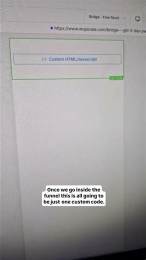 How to create a bridge page inside HighLevel