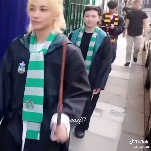 Woozi in a Harry Potter Costume: Adorable Moments