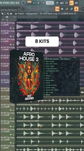 Afro House Sample Pack Out now - Serum Presets, Loops, MIDI