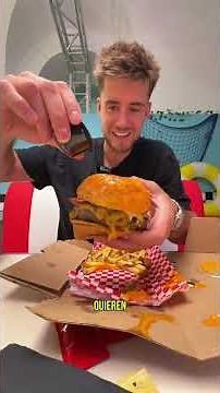 Trying the TOP-RATED burgers for delivery today: BBQ Burger. Lots of gooey, cheesy goodness.