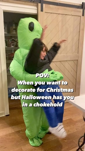 Comment SHOP for alien costume⬇️ Can you relate?! …I love Halloween but it’s time for all the Christmas! Coming soon  Heading home from a 2 day trip to Ohio, head over to stories to see what I was up to. It was an amazing time! Have a wonderful and blessed night, friend 李 #halloween #halloweencostume #momlife #october #familylife #thursdaymotivation | She Gave It A Go | Facebook