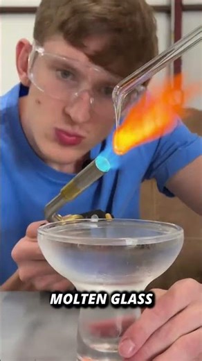 This Glass Drop Can Stop A BULLET 🤯 #shorts