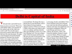 NEWS PAPER IN HTML||COLUMN IN HTIML||DROP CAP||MULTIPAL COLUMN||WEB DESIGN IN HTML||STYLE IN CSS