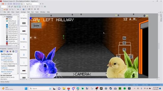 搬运/生肉 怎么在clickteam fusion里制作fnaf同人part6D springtrap.ai