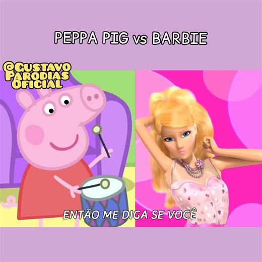 Peppa Pig vs Barbie - Quem Ganhou? 🤭