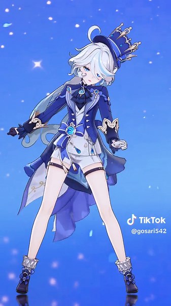 Furina Roll 'n Rock Genshin Impact Dance Compilation