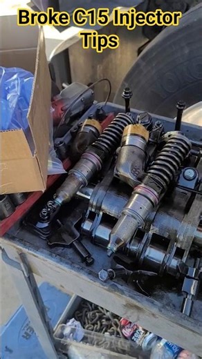 Kitty Cat power. Poor C15 was dumping fuel like crazy.