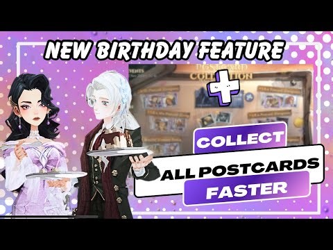 COLLECT ALL SEASONAL POSTCARDS FAST- CELEBRATE YOUR BIRTHDAY- In Harry Potter Magic Awakened.