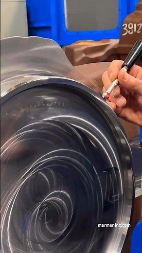 Large aerospace part laser tracker inspection #asmr #metrology #manufacturing #qualitycontrol