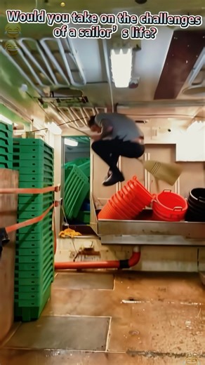 Would you like to experience life as a sailor?#sailor #sea #funny #funnyvideos #funymoments