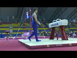 Alec Yoder - Pommel Horse - 2018 World Championships - Podium Training