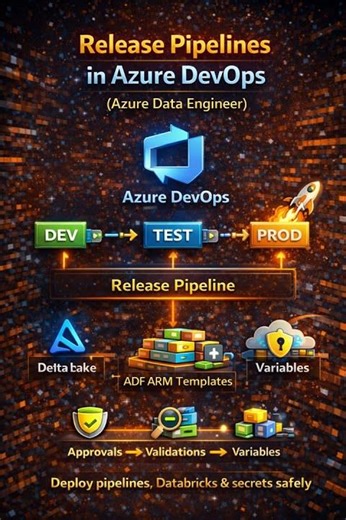 Release Pipelines in Azure DevOps (Azure Data Engineer)