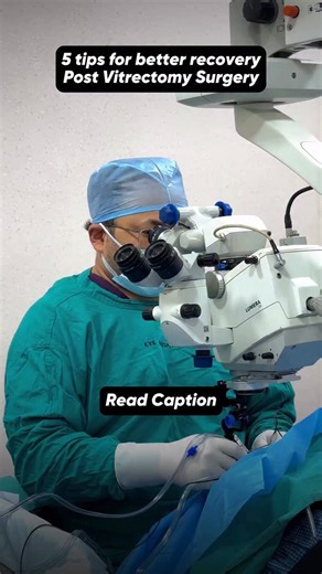 Dr. Bhanu Pangtey on Instagram: "Follow head positioning strictly If your doctor has advised face-down or side positioning (especially after gas or oil injection), follow it exactly. It helps the retina heal properly. Use eye drops regularly Apply prescribed antibiotic and steroid eye drops on time to prevent infection and reduce inflammation. Do not stop them without your doctor’s advice. Avoid heavy work and strain Do not lift heavy objects, bend suddenly, or do strenuous exercise. Avoid rubbi