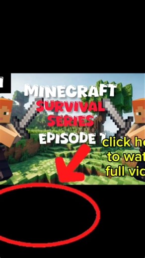 MINECRAFT SURVIVAL SERIES//IN HINDI // CLICK HERE TO WATCH👇