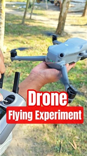 Drone Flying Experiment | What Happens If I Try This? 😱 #drone