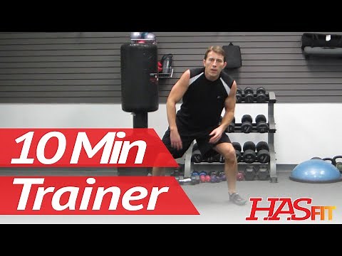 10 Minute Trainer Workouts To Lose Belly Fat Fast! Part 2 of 3 At Home Workout to Lose Weight HASfit