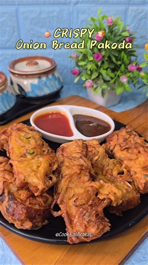 Crispy Onion Bread Pakoda ❤️