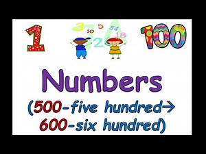 NUMBERS 500 to 600