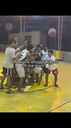 How to get kicked off the team 💀#basketball