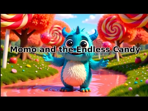 Momo and the Endless Candy Box 🍬✨ | Sweet Monster Learns Balance | Kids Moral Story