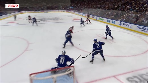 NJD@TOR: Stolarz with a great save against Luke Hughes