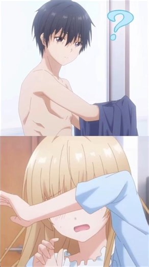 Amane "bán khoả thân" trước mặt Mahiru 🐧 | Thiên Sứ Nhà Bên SS2 Tập 1 (Vietsub) #anime #shorts