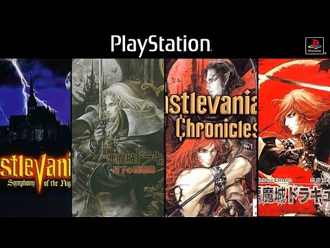 Castlevania Games for PS1