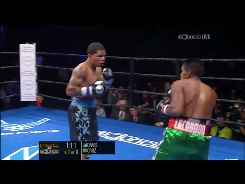 Gervonta "Tank" Davis Vs Cristobal Cruz Fight Highlights 10.30.15