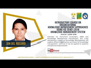 Introductory Course on 30401:2018