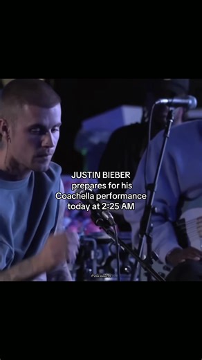 Justin Bieber Coachella Performance Prep
