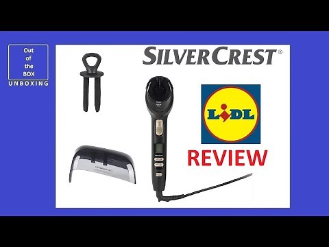 SilverCrest Quick Curl SHC 240 B2 REVIEW (Lidl 130°C 230°C 60 minutes Ø19 mm cable 180cm)
