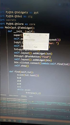 Python | PyQt6 'Euler project - sum square difference' | CodeLearning