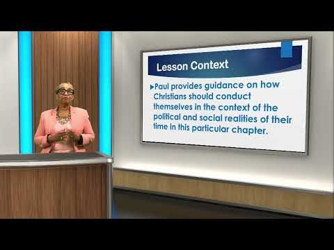 Sunday, April 12, 2026 Respect for Rightful Authority