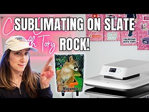 How to Sublimate a Photo on Slate Rock | Step-by-Step Tutorial