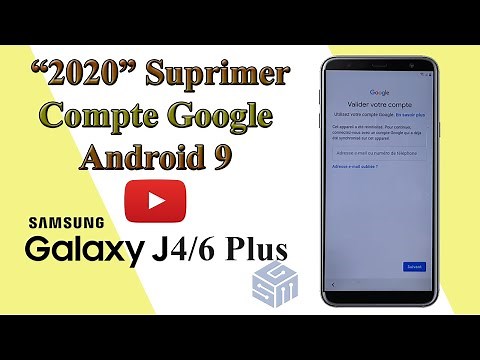 Samsung Galaxy J4 / J6 Plus Compte Google Déblocage / Android 9 Remove Google Account Bypass FRP