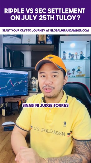 2.5K views · 79 reactions | RIPPLE VS SEC SETTLEMENT ON JULY 25TH TULOY? Website: Globalmirandaminer.com #BTC #learnonti̇ktok #CryptoBonus #MarketTrends #Ethereum #DigitalAssets #BlockchainTechnology #fypviralシ #bitcoin #Microsoft #CryptoNews #CryptoInvesting #cryptoPH #edutok #altcoinnews #ethereum #mirandaminer #DigitalSecurity #Cryptocoach #BULLRUN #SEC #XRP #CoachMirandaMiner | Coach Miranda Miner | Facebook