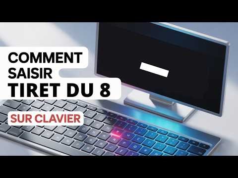 💻 Comment faire un tiret du 8 (–) sur le clavier facilement !
