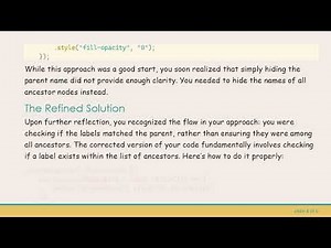 How to Hide the Names of Ancestors in D3.js Circle Packing