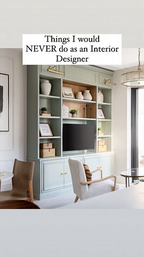48K views · 2.1K reactions | Things I would NEVER do as an Interior Designer. #interiordesigner #interiordesign #interiortips #interiør #interiørtips #interiordesignideas #tvconsole #tvconsoledesign | Style So Simple | Facebook